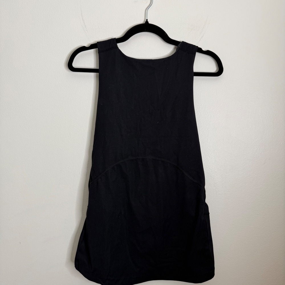LALABU Maternity Nursing Tank‎ Top Black Size Large Wrap Front Sleeveless - Picture 8 of 9